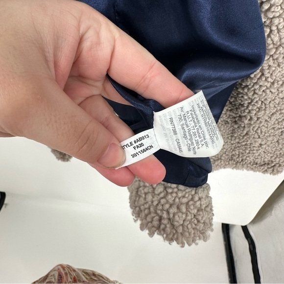 J. Crew Teddy Sherpa Topcoat jacket AB913 coat Size 1X XXL - Picture 6 of 9